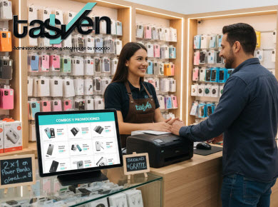 Aprende a crear combos y promociones inteligentes en tu tienda usando Tasven Punto de Venta: aumenta tu ticket promedio, rota inventario y fideliza clientes con