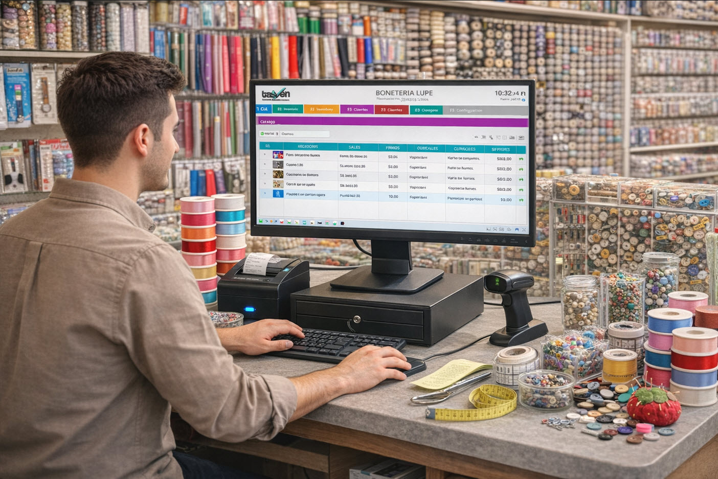 Software de punto de venta para boneter�as