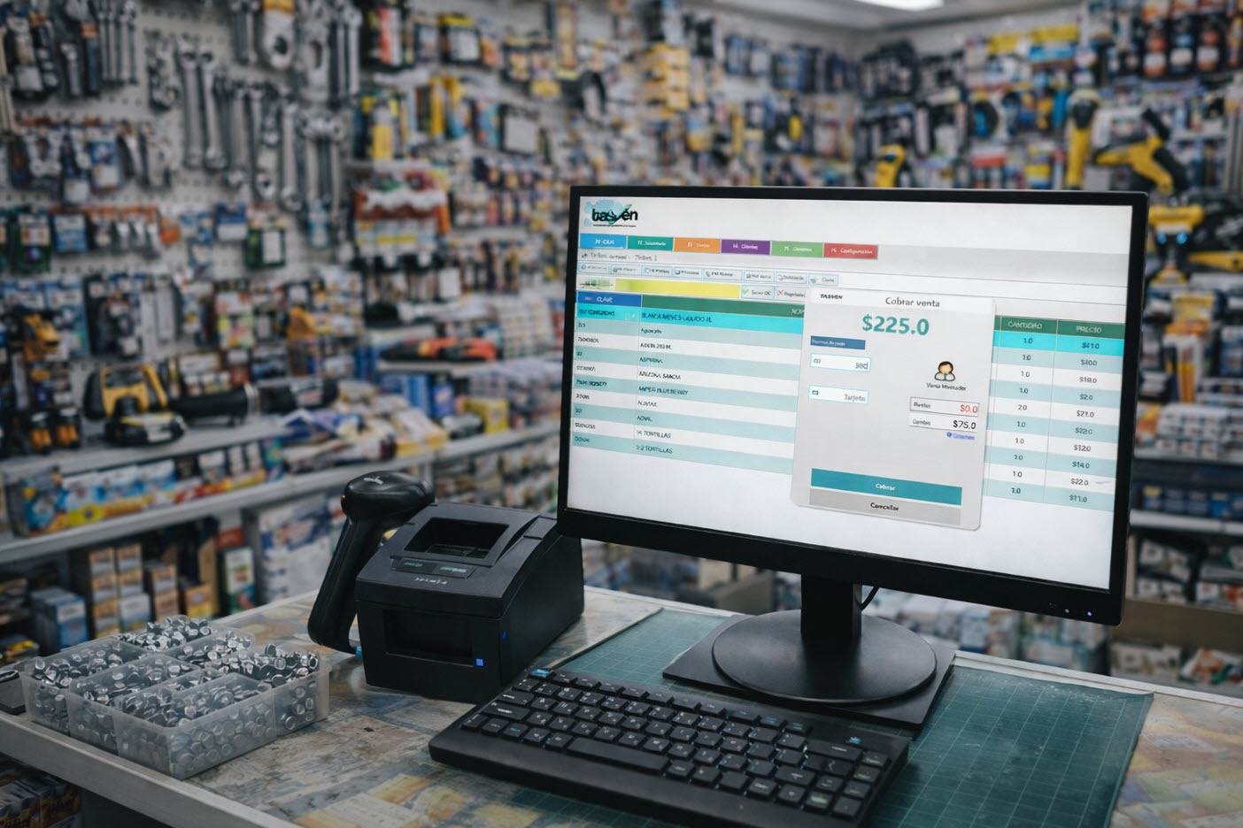 Software punto de venta para ferreter�as