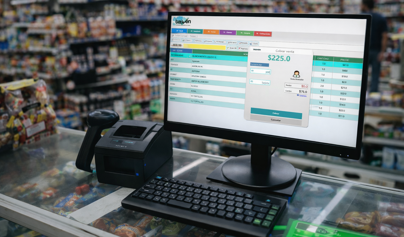 Software punto de venta para abarrotes