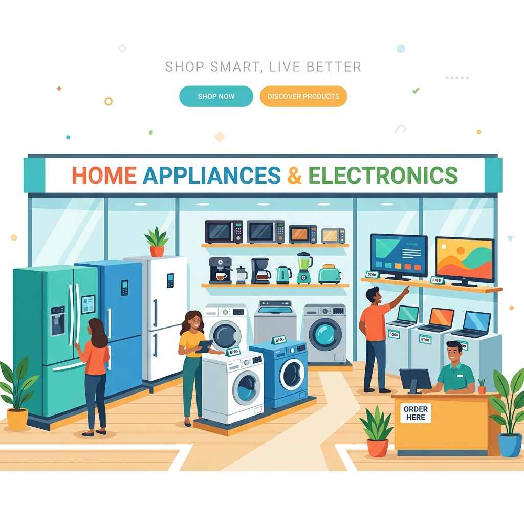 Software de punto de venta para electrodom&eacute;sticos